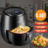 1400W 5.2L Multifunction Smart Fryer Chicken Oil free Air Fryer Health Fryer Cooker Smart Touch LCD Electric Deep Airfryer