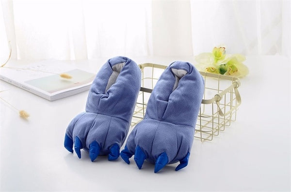 Unicorn Slippers Cartoon Animal Claw Kigurumi Onesies Pajama Shoes Kid Adult Kawaii Funny Paws Casual Cosplay Prop Party Wear