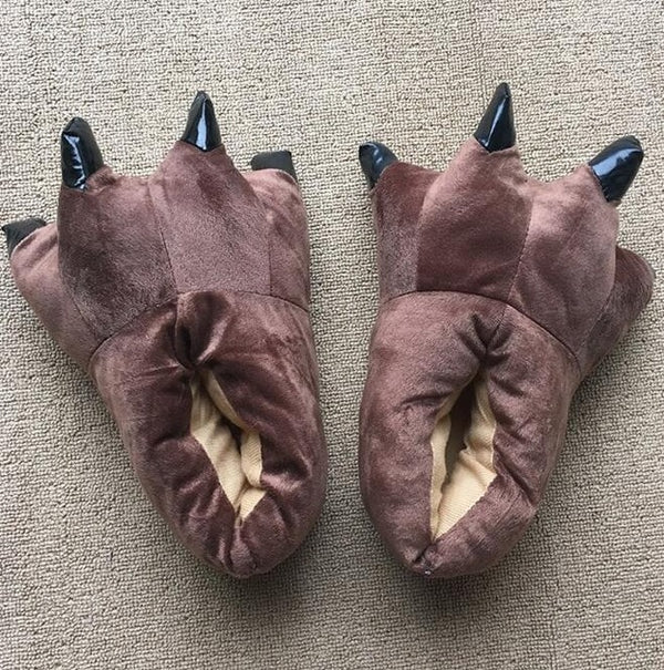 Unicorn Slippers Cartoon Animal Claw Kigurumi Onesies Pajama Shoes Kid Adult Kawaii Funny Paws Casual Cosplay Prop Party Wear