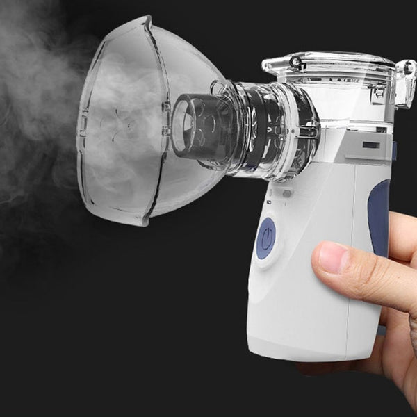 Mini Handheld Facial Steamer Nebuliser Steaming Skin Care Atomizer Portable Respirator Humidifier Adult Kid Inhaler Nebulizer