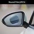 2pcs/Set Original Xiaomi Youpin Car Rearview Mirror Protective Film Waterproof Anti Fog Rainproof Transparent Membrane Sticker