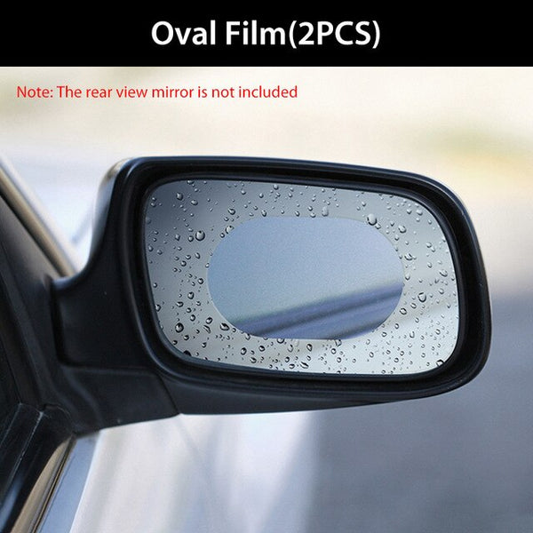 2pcs/Set Original Xiaomi Youpin Car Rearview Mirror Protective Film Waterproof Anti Fog Rainproof Transparent Membrane Sticker